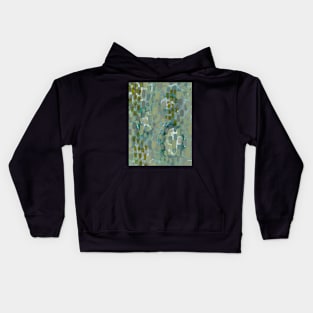 Art Acrylic artwork abstract painting Kids Hoodie